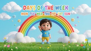 🎵 Days of the Week Song | Easy Chant for Children | Learn Monday to Sunday 🎵