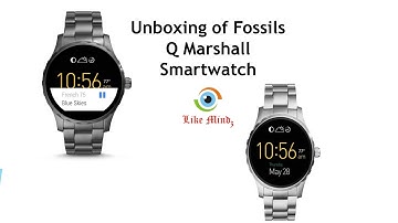 Fossil Q Marshall SmartWatch Unboxing and Overview
