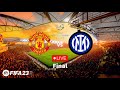 Fifa 23  manchester united vs inter  uefa champions league 2223  final  ps5  live