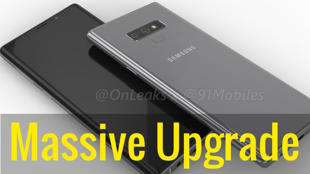 Samsung Suddenly 'Confirms' Massive Galaxy Note 9 Upgrade