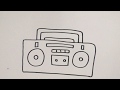 Mewarnai Gambar Radio Anak Tk