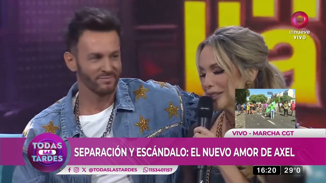 Luego de la separación, llegó el nuevo amor a la vida de Axel
