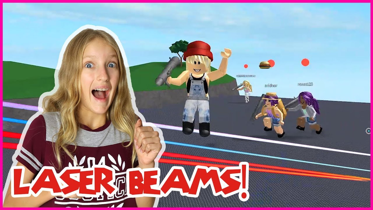 Jumping Over LASER BEAMS! YouTube