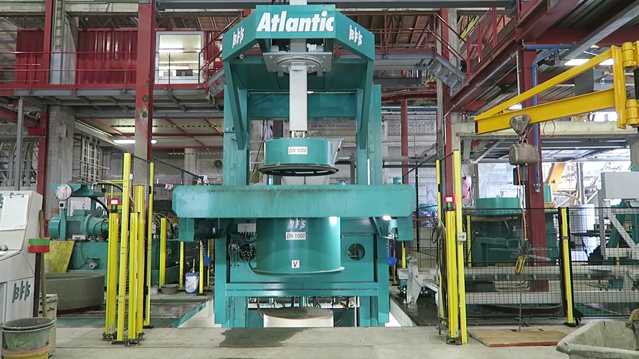 Creabeton Produktions AG - BFS Rohrmaschine ATLANTIC 1510