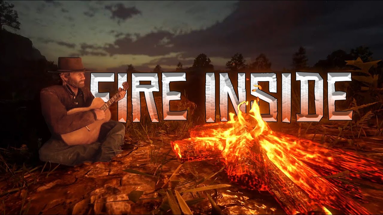 Fire Inside | Calming Wild West Guitar | Red Dead Redemption 2 Inspired Ambient Music