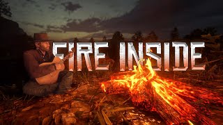 Fire Inside | Calming Wild West Guitar | Red Dead Redemption 2 Inspired Ambient Music
