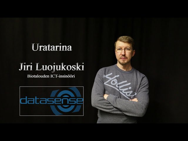 Jiri Luojukoski uratarina - Biotalouden ICT-insinööri