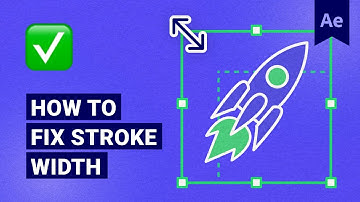 How do you not scale strokes in After Effects? [Expression]