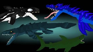 Dc2| Sea Creatures (Swamp Shark, Mosasaurus, Mutant Orca, Pliosaurus)Download
