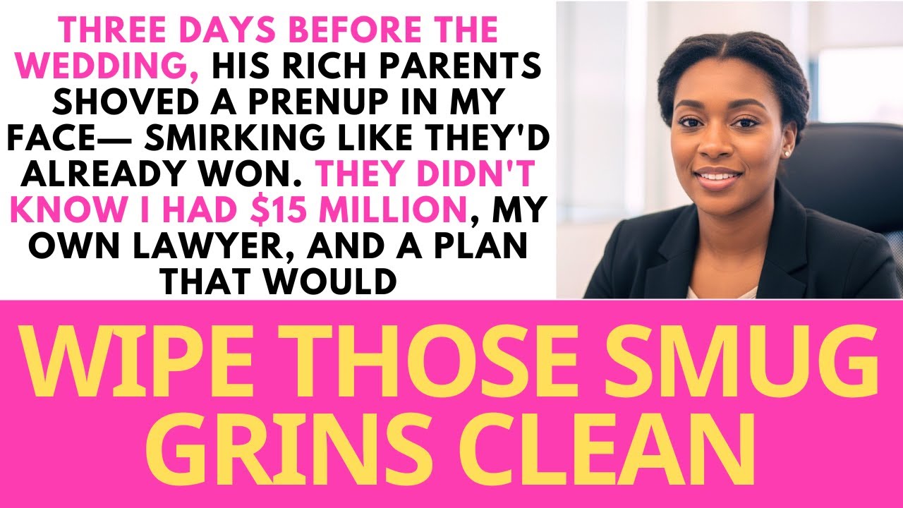 Sign It Or The Wedding’S Off,” His Family Demanded They Didn’T Expect My $15 Million To Wipe...