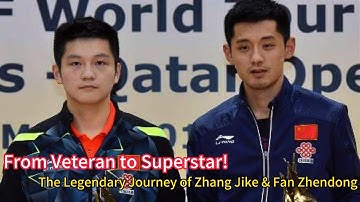 From Zhang Jike to Fan Zhendong: The Legacy of Chinese Table Tennis