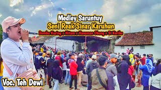 MEDLEY SARUNTUY BIKIN SATU LAPANGAN PENUH BERGOYANG ‼ SENI REAK SINAR KARUHUN - BUAH DUA RANCAEKEK