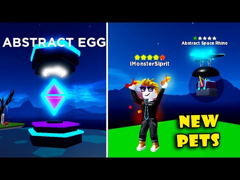 New Abstract Egg Update Getting All Best Pets In Blase Throwing Simulator Roblox Youtube - gamemob roblox