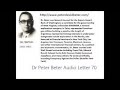 Dr peter beter audio letter 70 christmas crisis space shuttle gold 27 1981