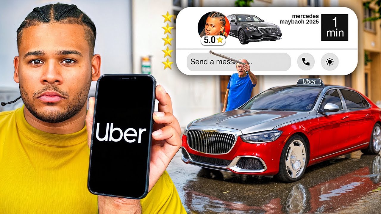 Fake Uber Prank in a Maybach!