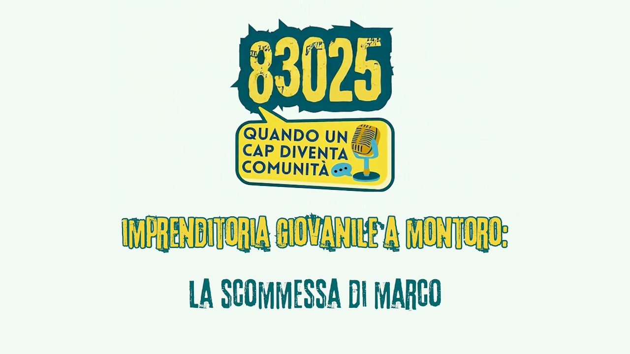 EP. 3 | IMPRENDITORIA GIOVANILE A MONTORO: LA SCOMMESSA DI MARCO