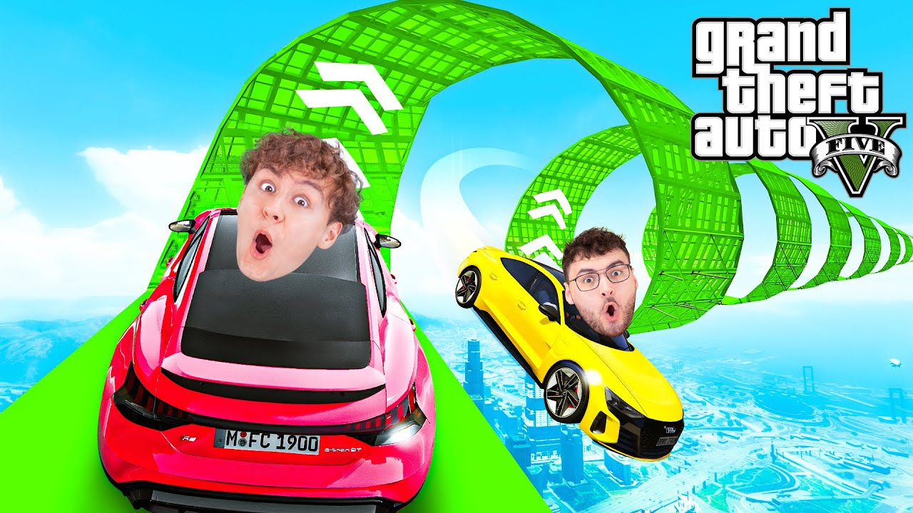 TURBOSCHNELLES RENNEN mit ELEKTRO AUTOS?! - GTA 5