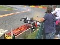 Radical big crash Spa 06 sep 2014