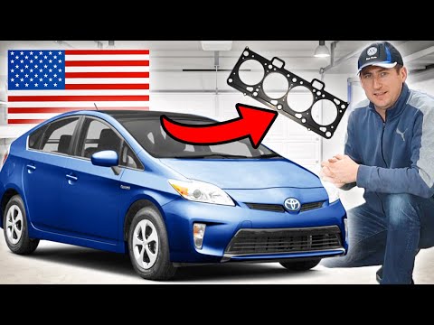 Toyota Prius 2015 Перегорела прокладка ГБЦ/итог гидроудар