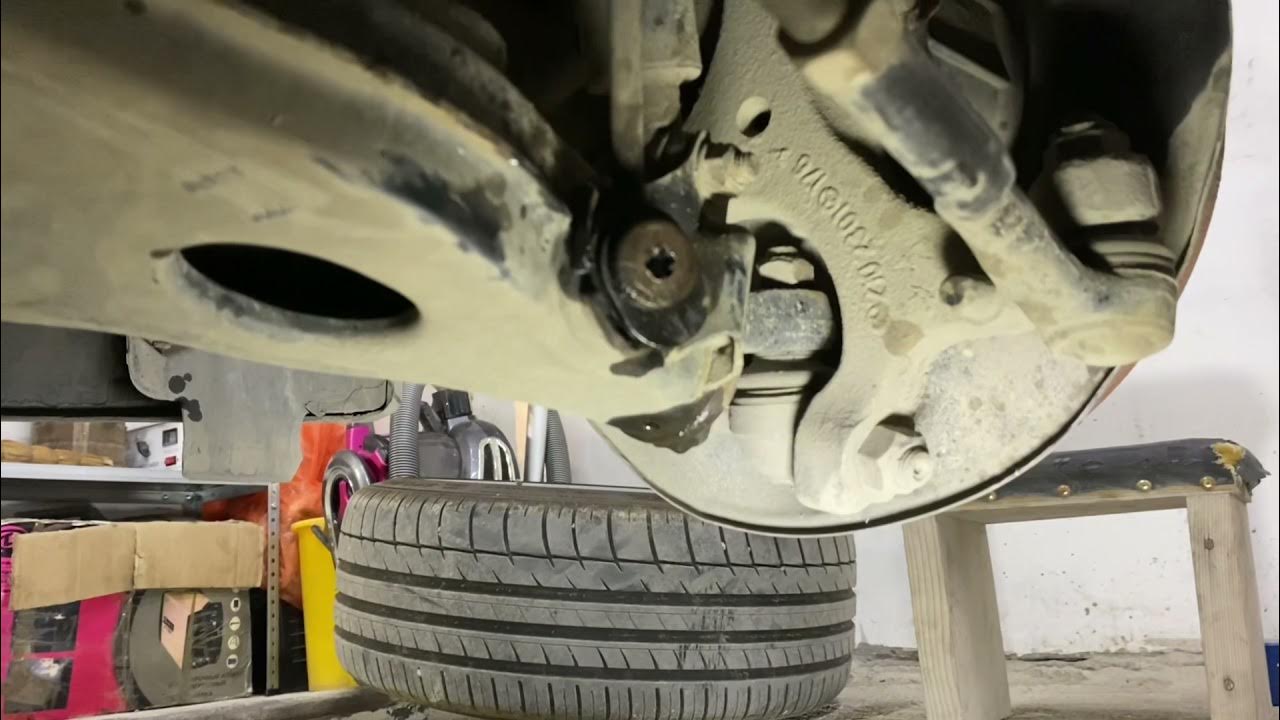 Mercedes Benz w210 замена передних втулок стабилизатора и стойки ...