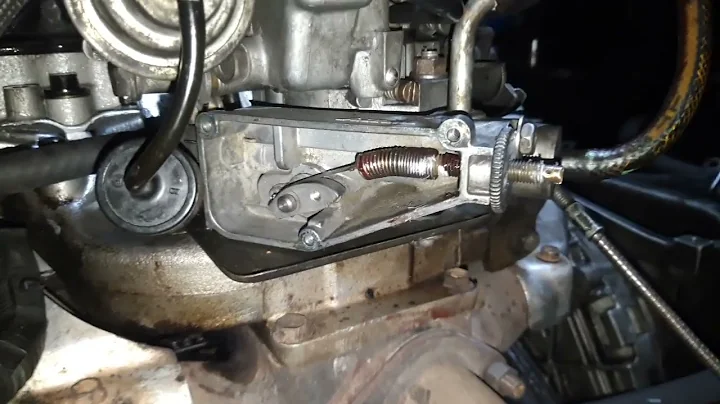 setting governor fortklift toyota 4y, setting stasioner