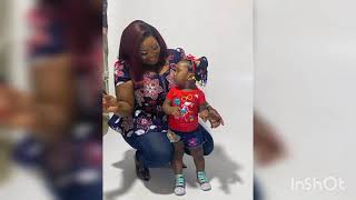 How much Ronke Odusanya's daughter, Fife has grown... End video shows Ronke in hospital