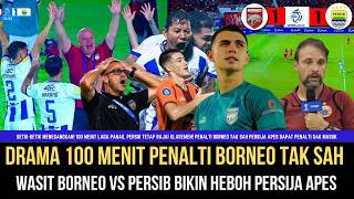 tensive Drama 100 Minutes Of Fierce Match Controversial Penalty Persib Remains Top Of The Table