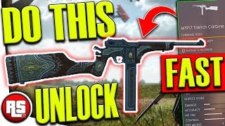 Trench Carbine: How to unlock (Fast!) , Battlefield 1 - M1917 Trench Carbine Turning Tides DLC