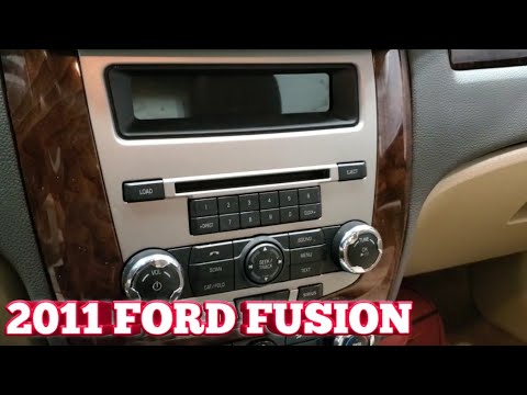 2011 ford fusion radio removal - YouTube