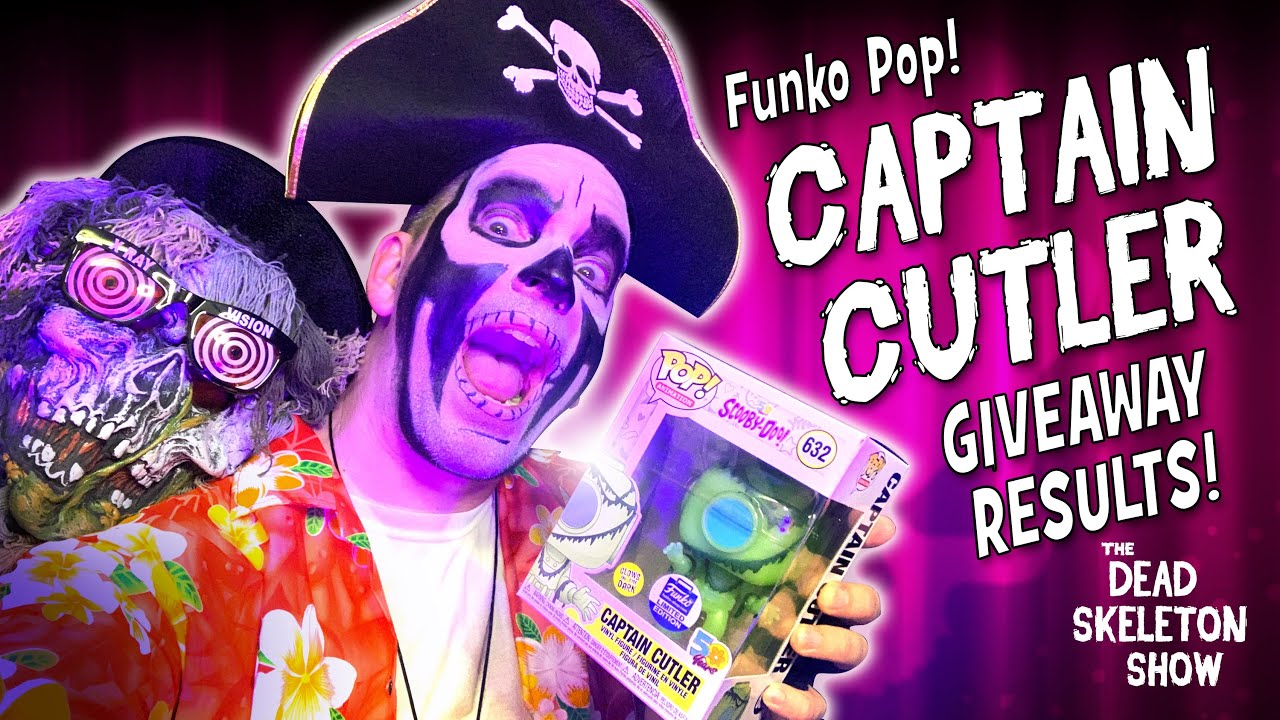 Funko Pop Captain Cutler Scooby Doo 500 Subscriber Giveaway!