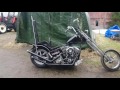 harley davidson evo captain norway springer chopper easy rider