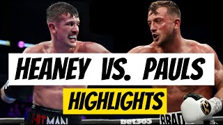 Nathan Heaney vs Brad Pauls Highlights