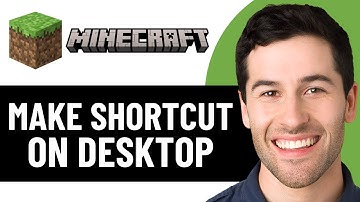 HOW TO MAKE A SHORTCUT FOR MINECRAFT ON YOUR DESKTOP 2025! (FULL GUIDE)