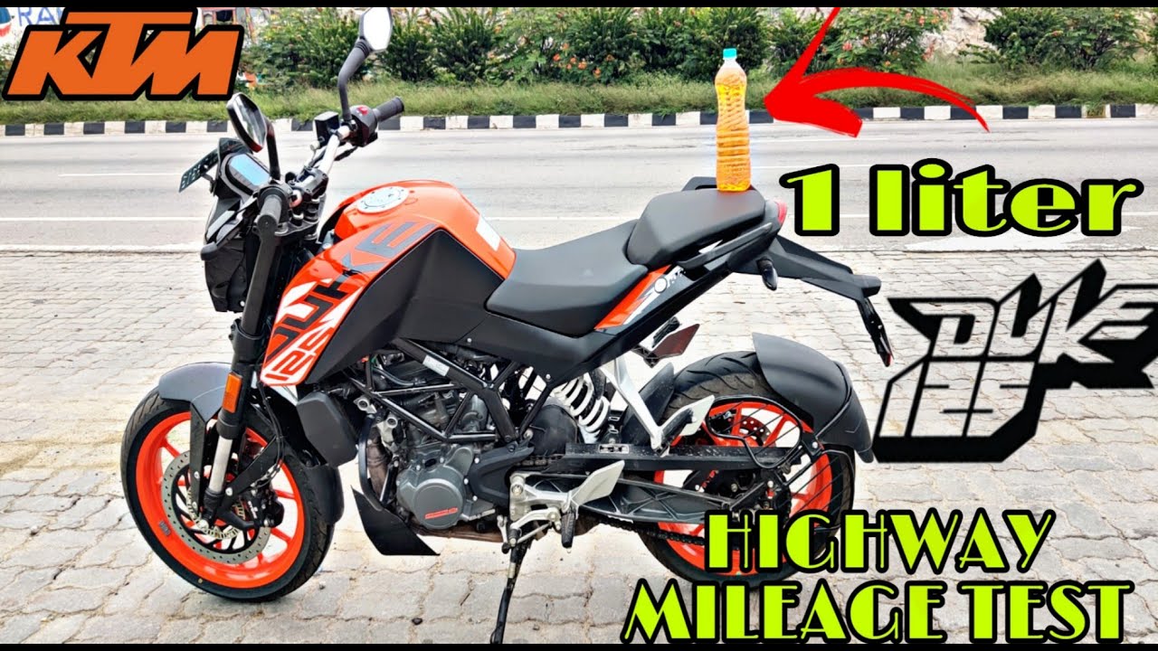 KTM DUKE 125 BS6 2020 MILEAGE TEST | RAGHUDSP | R15V3