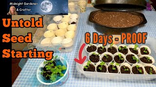 Starting Seeds indoors ‘Simple Methods They Don’t Tell You’, Grow More Plants without Holes Broccoli