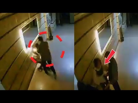 فيديو لشاب يعت دي على فتاة داخل مدخل عقار بمنطقة جسر السويس