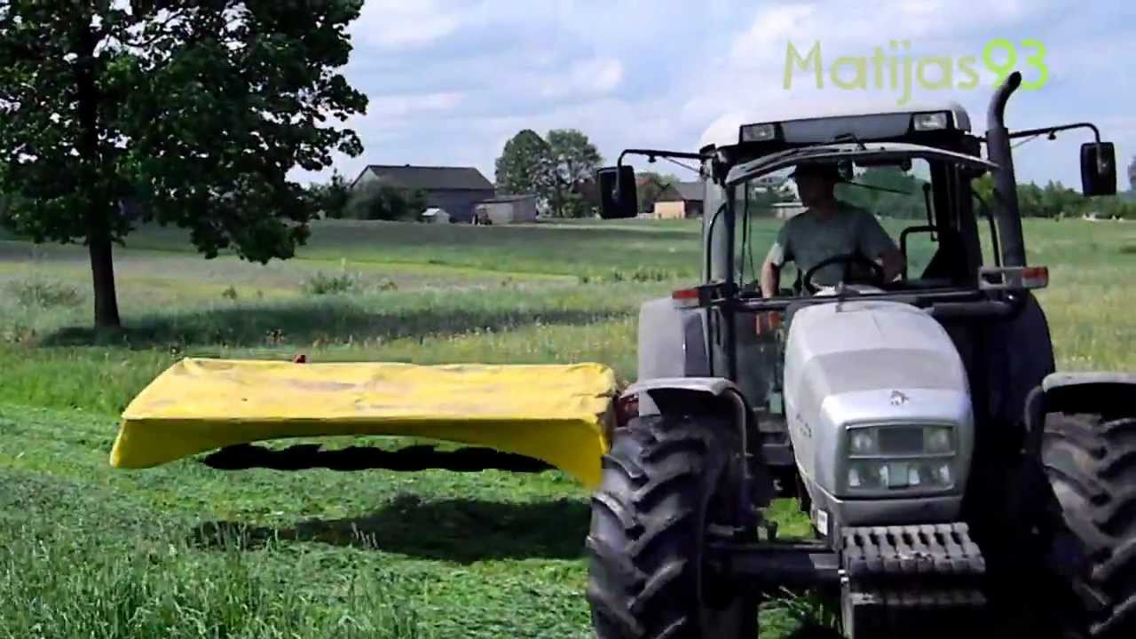 Sianokosy 2012 - część I [Lamborghini R3 EVO 85 & Ursus c-360 3p]