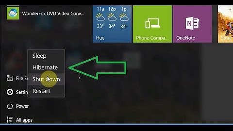 Add Hibernate in Power menu Windows 10 - Hibernate Enable Windows 10