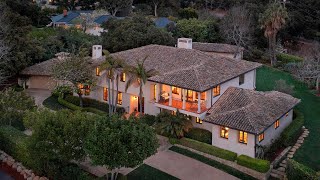 A traditional Mediterranean home in Santa Barbara for $8,495,000