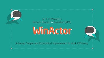 What is RPA WinActor?