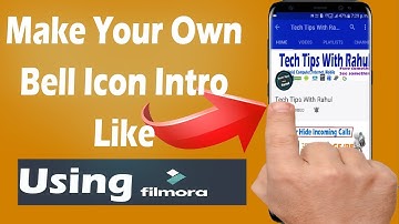 How To Make Subscribe & Bell Icon Intro Using FILMORA | Step By Step Full Tutorial |