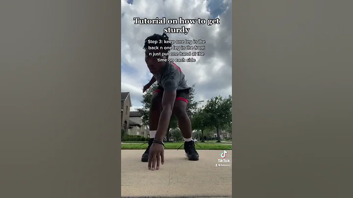 Tutorial on how to get sturdy