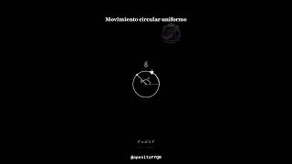 Movimiento circular uniforme #matematicas #ingenieria #calculo #quimica #Bachillerato #Selectividad