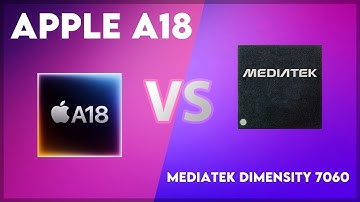 Apple A18 vs Mediatek Dimensity 7060 Technical Comparison