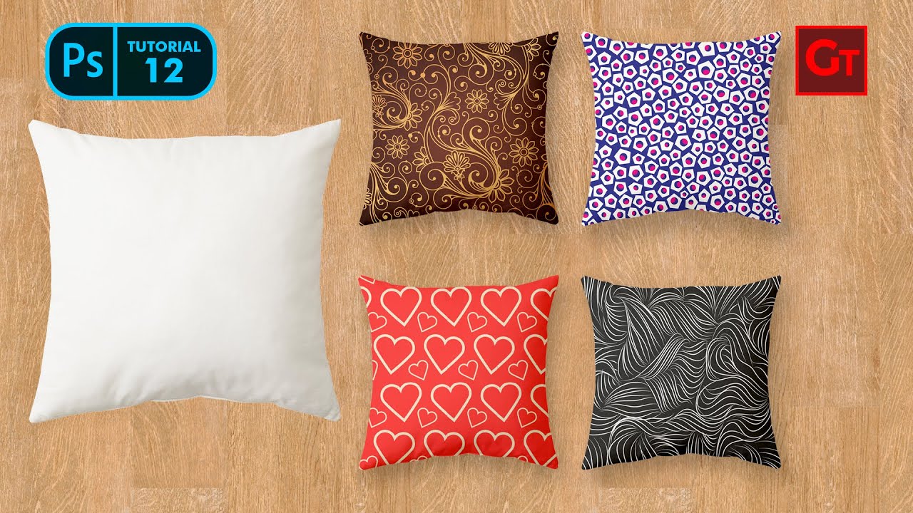 Adobe Cushion Cover Design in Urdu / Hindi Tutorial 12