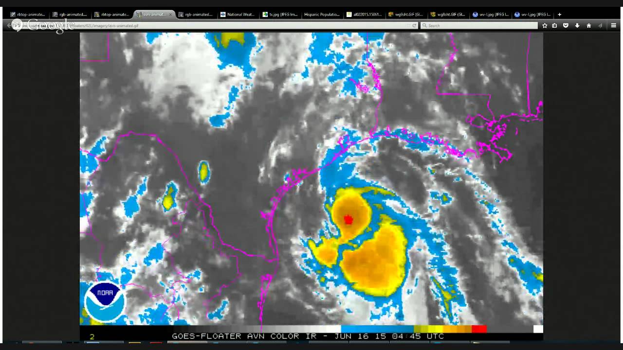 LIVE Updates on Tropical Storm Bill making landfall in Texas (061615)