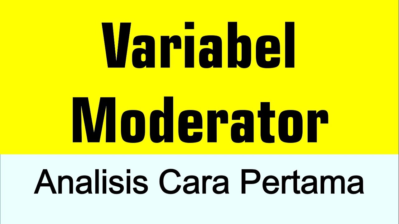 Contoh Hipotesis Variabel Moderating - Simak Gambar Berikut