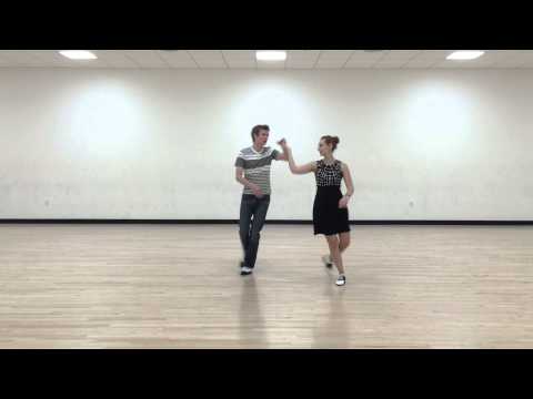1950s Rock and Roll Swing - Touch Step, Triple, Swing Moves on 4-5-6 (Latin Hustle)