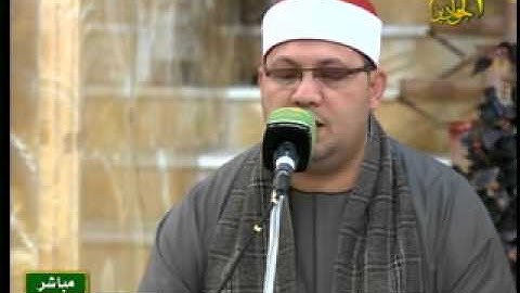 الشيخ احمد عبد الحى ترتيل سورة الروم مسجد الجوادين 20 7 2014
