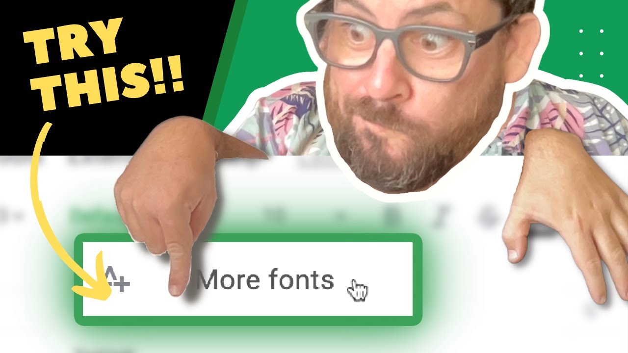 Best Header Font Ever for Google Sheets